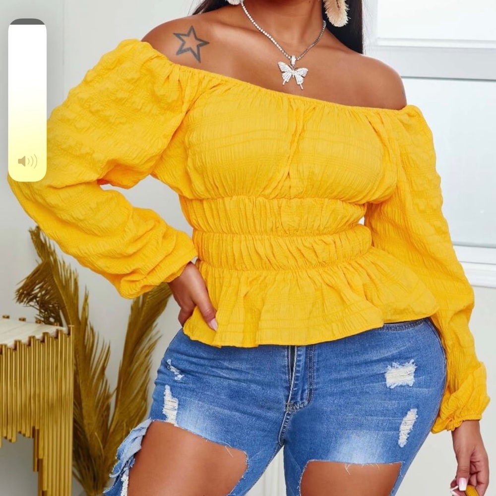 Long sleeve blouse